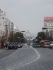 日本の世界遺産(文化遺産)の第1号は法隆寺と、写真の姫路城である。1993年12月の登録。写真は姫路駅からの遠望だが、駅の辺りがかつての外堀。駅と城郭の中間が中堀跡。城はその内外を土