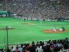 才能がようやく開花したか。写真で、マウンドに立つピッチャーは、ソフトバンクのエース・杉内。バッターは中田翔。この格好で打てるのかという独特のポーズがオモシロイ。なにか大物