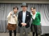 2月20日はMRTラジオの収録でスタジオへ。6時半には到着、寸時の挨拶を交わして収録開始。なんと1回でパス、7時前には終了。「それじゃ」ってとこで、ひとりニシタチを対角線で横断して、